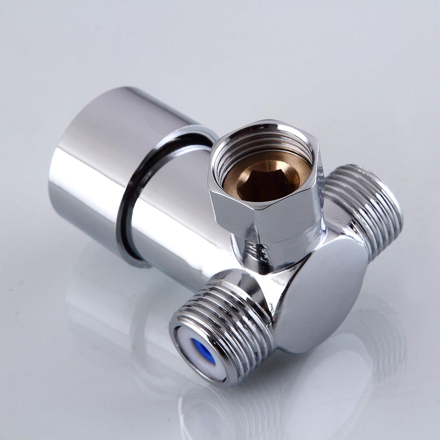 Sencico DN15 Bathroom Shower Water Mixing Valve, 1/2 Inch Water Temperature Adjust Valve Cold and Hot Water Mixer
